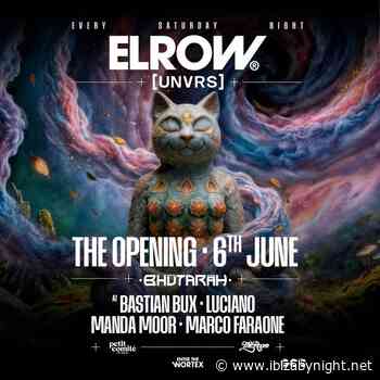 Elrow at [UNVRS] Ibiza. the opening party 2026, with Luciano, Marco faraone, Manda Moor & Bastian Bux!!