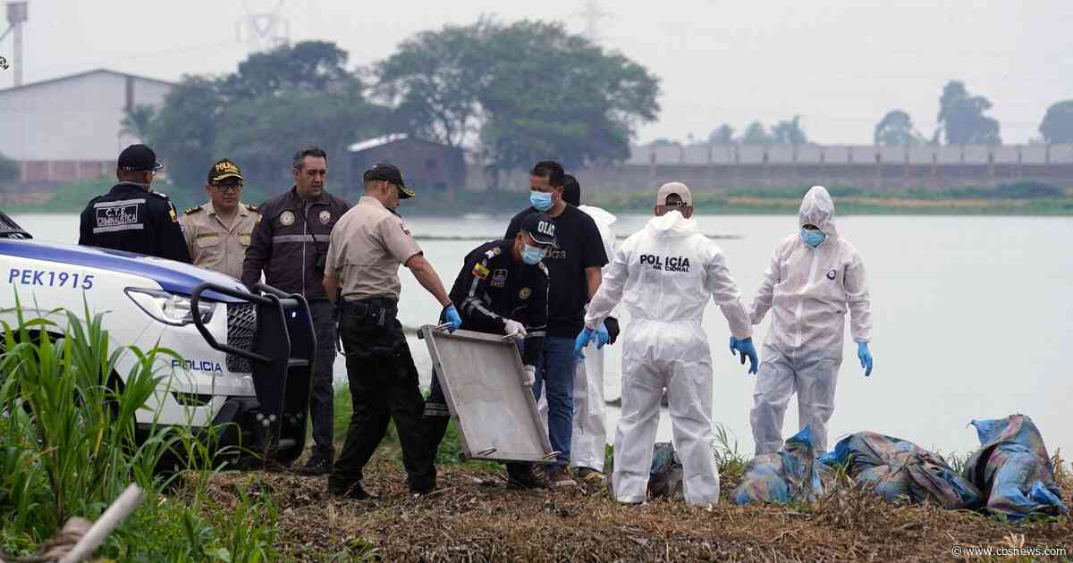 8 bagged bodies found with note in narco-trafficking hotspot