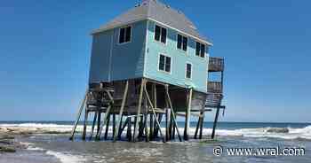 Another home collapses into Atlantic, the 20th to fall in Buxton since September 2025