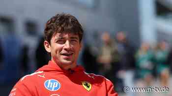 Formel-1-Star verlängert : Leclerc und Ferrari schenken sich ewige Liebe - aber auch Titel?