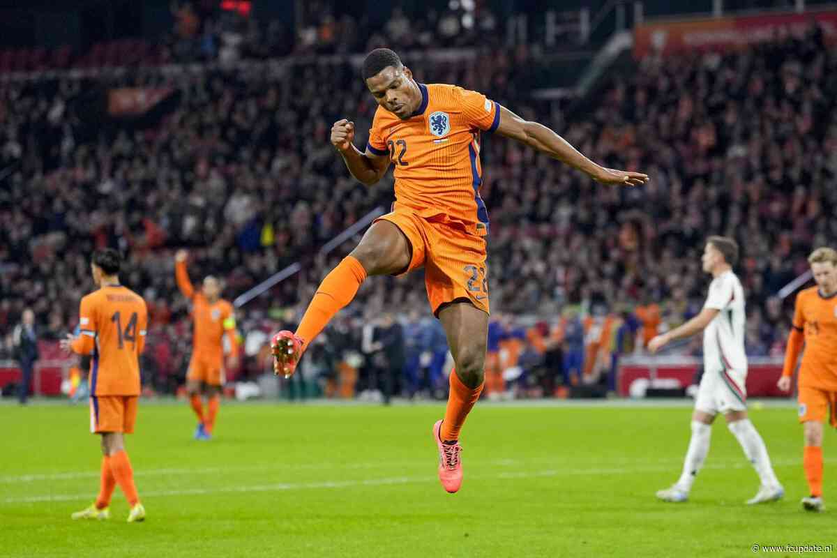 Dumfries vanavond niet in De Kuip, Nederlandse clubs profiteren van transfer