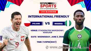 Poland Vs Nigeria Live Blogging – International Friendly Match