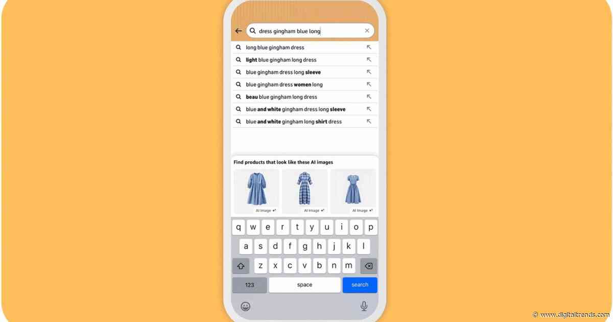 Amazon’s search bar now generates AI product images while you type your query