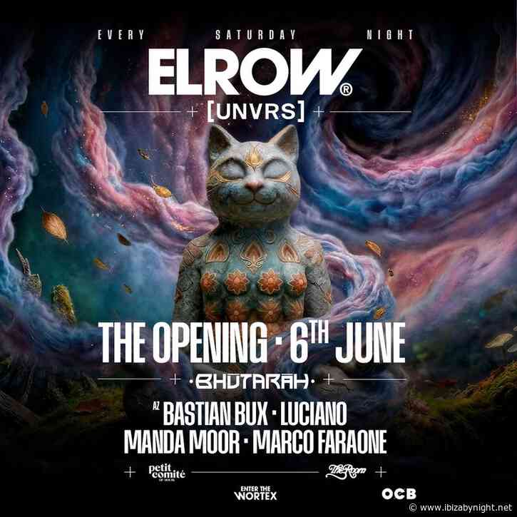 Elrow at [UNVRS] Ibiza: the opening party 2026, with Luciano, Marco Faraone, Manda Moor & Bastian Bux!!