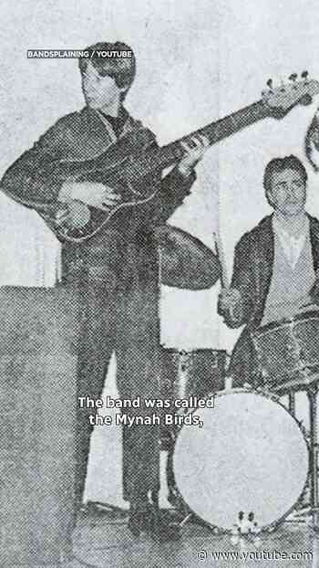 Neil Young was in an R&B band with this funk legend
