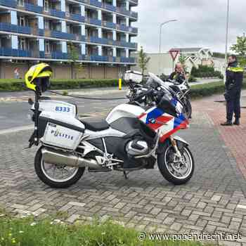 Auto en motor botsen op kruising Jan Steenlaan / Ary Scheffersingel