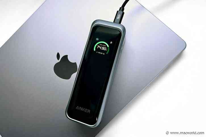 Fast-charge your MacBook Pro anywhere with $50 off this 220W Anker power bank