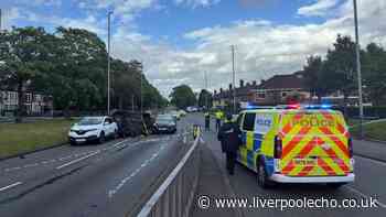 Walton Hall Avenue crash causes traffic delays - live updates