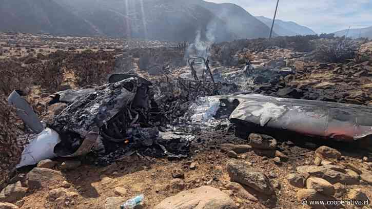 Aeronave de la FACh capotó en Coquimbo: Pilotos salieron ilesos