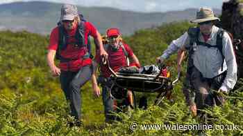 Warning issued after walker airlifted to hospital in Eryri