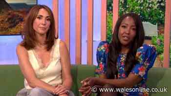 Alex Jones issues health update as she returns to The One Show after illness