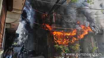 Fire tears through New Delhi building, killing at least 18