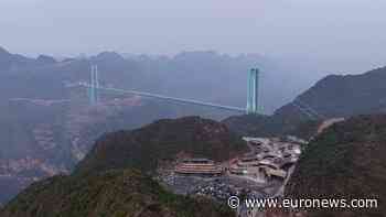 China's highest bridge attracts millions of visitors