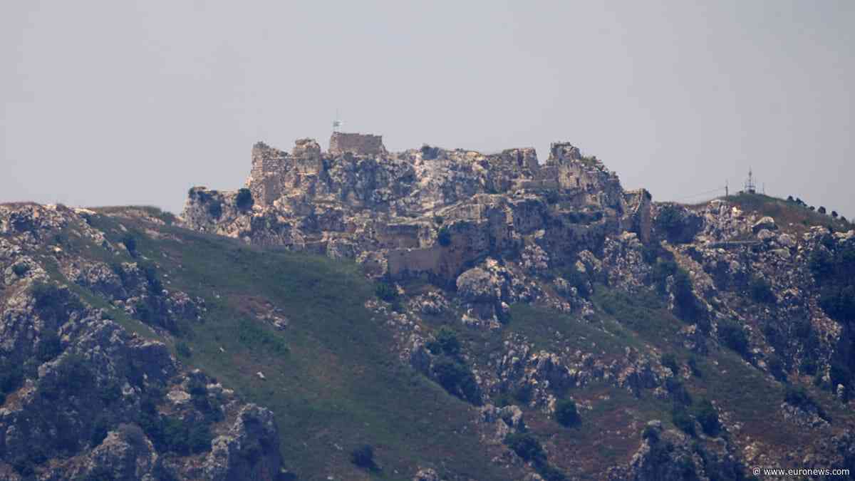 Israeli flag raised over Beaufort Castle in southern Lebanon