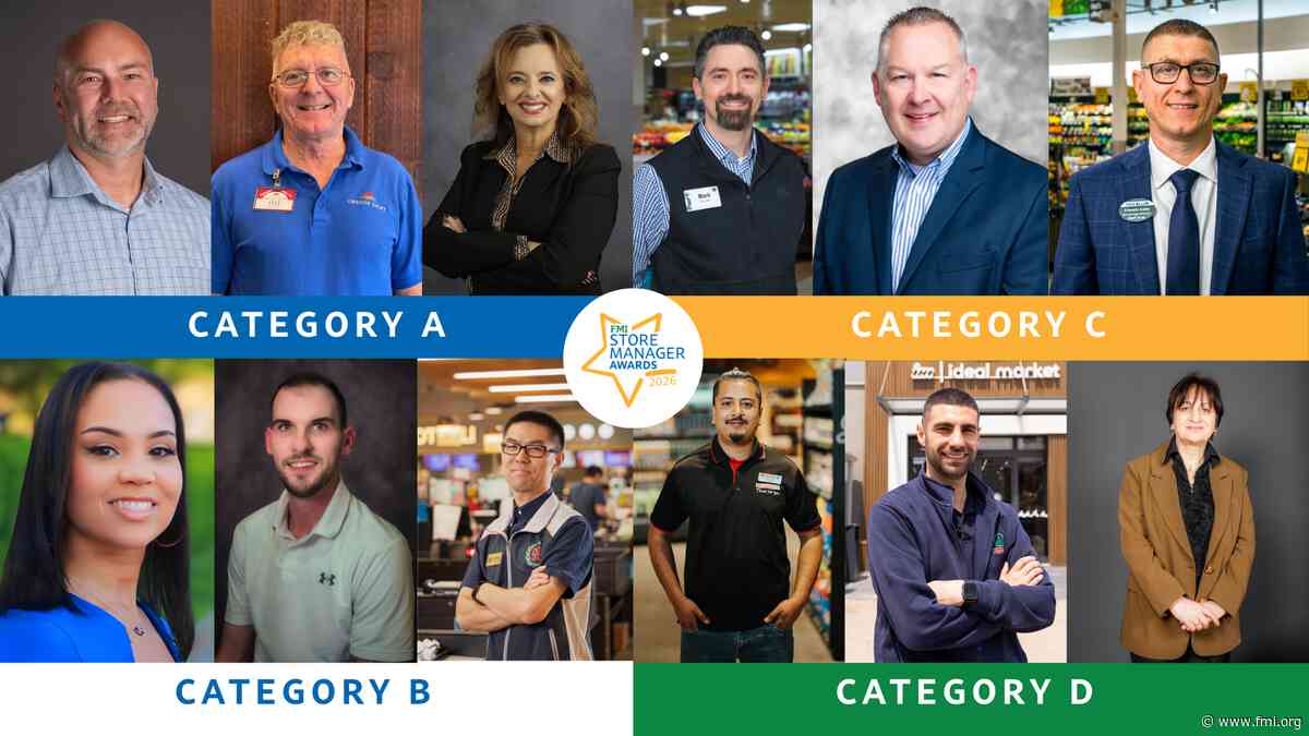 FMI Announces 2026 Store Manager Awards Finalists