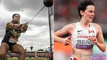 Hammer thrower Camryn Rogers, runner Gabriela DeBues-Stafford earn repeat wins at Paavo Nurmi Games