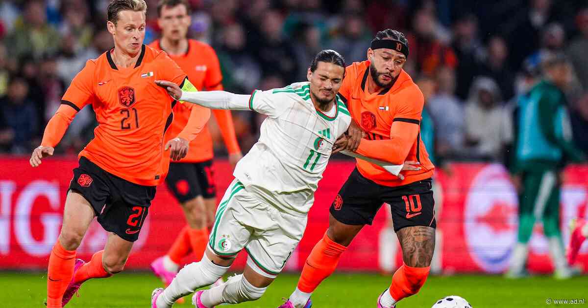 Hadj Moussa laat Algerijnse fans juichen in de Kuip, Oranje op achterstand