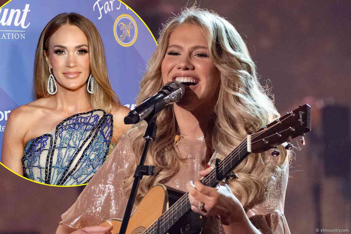 Carrie Underwood Sings 'String Cheese' with Hannah Harper