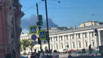 Zum Start von Putins Wirtschaftsforum: Drohnenattacken auf St. Petersburg – Videos zeigen Explosionen