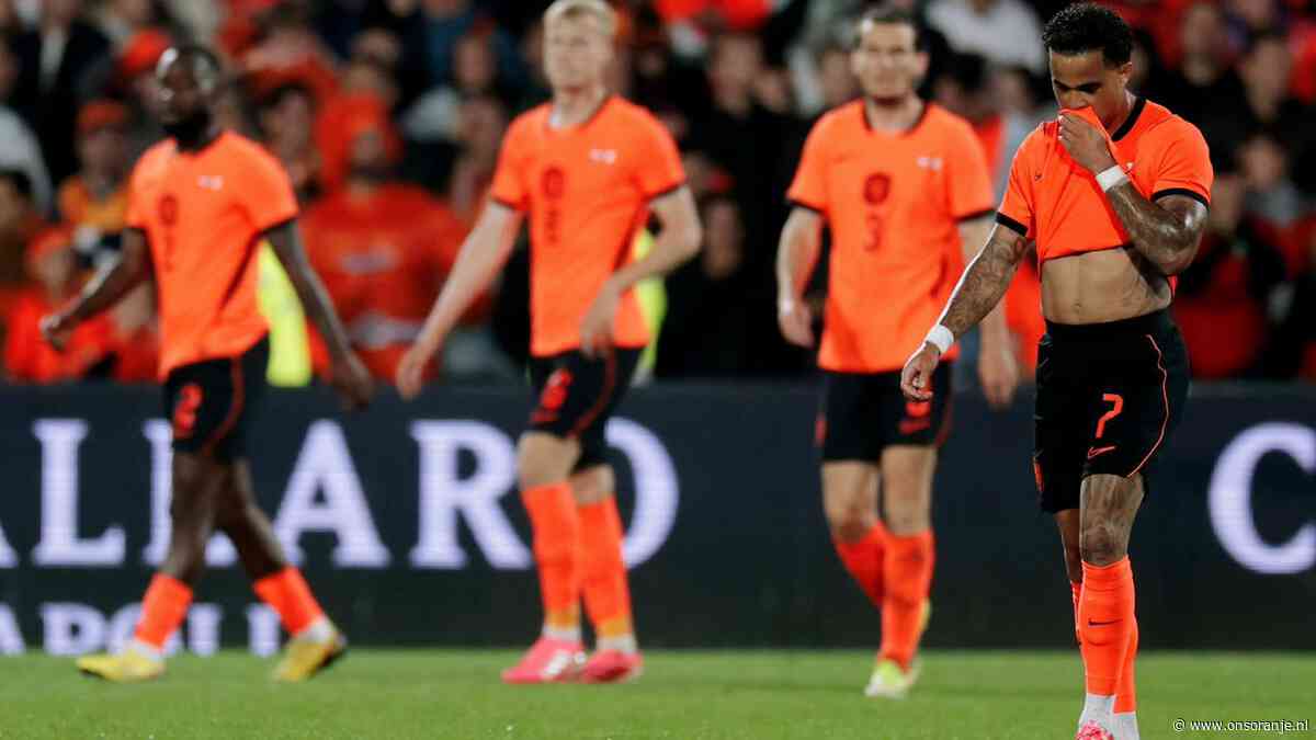 Oranje verliest verrassend uitzwaaiwedstrijd tegen Algerije