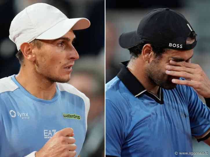 Arnaldi vince un derby amaro: Berrettini si ritira per un infortunio