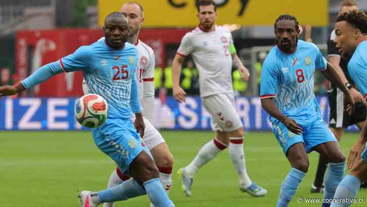 RD Congo igualó con Dinamarca en amistoso ante miles de espectadores