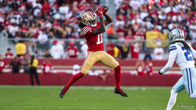 Brandon Aiyuk is the subject of an arrest warrant