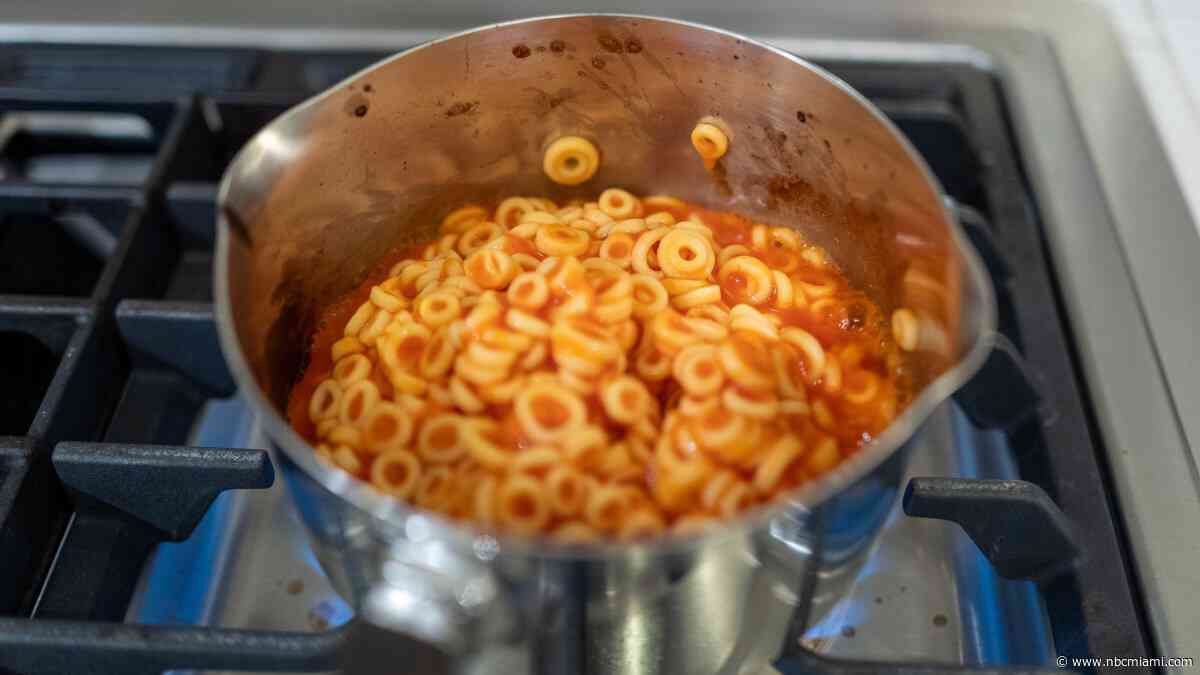 Family sues Campbell's soup over what they say were worms in their SpaghettiOs