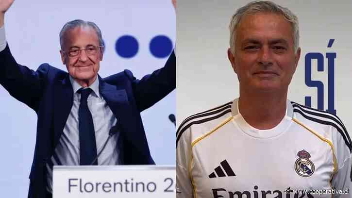 Florentino Pérez anunció que Mourinho será el DT de Real Madrid si es reelegido presidente