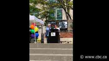 'Can't allow you to continue': Cambridge teen's Pride speech interrupted by mayor