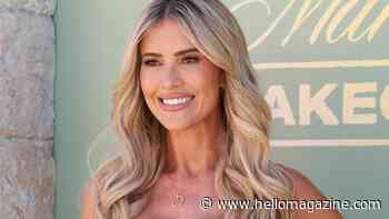 Leggy Christina Haack looks like a real life barbie doll in the shortest skirt to date