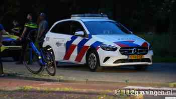 Fietser lichtgewond na ongeval op rotonde in Groningen