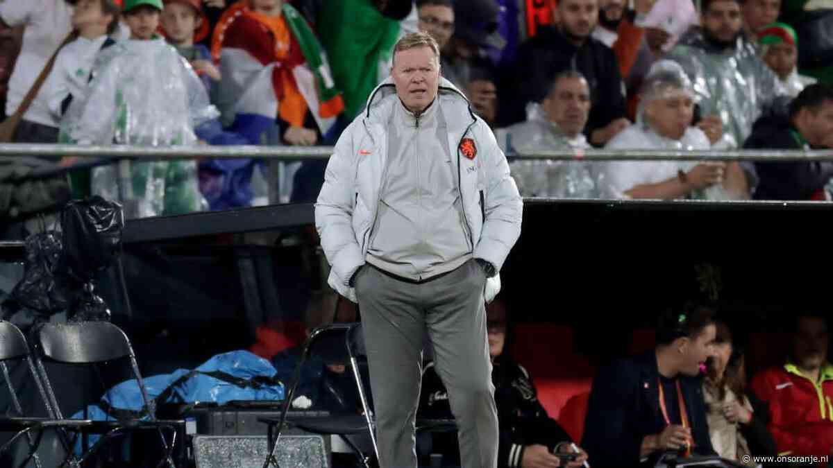 Ronald Koeman na verlies: 'Dit is een wake-upcall'