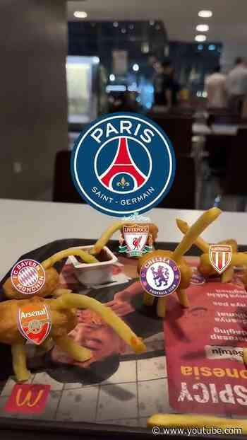 Who’s next on the Mcmenu? 😜🏆 #football #ligue1 #foot #psg #ligue1mcdonalds #edit #footballshorts
