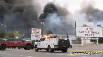 'It could have been preventable': Neighboring business owner reacts to second recycling plant fire in Albuquerque