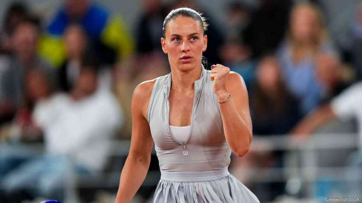 How Marta Kostyuk evolved into a Grand Slam conten...