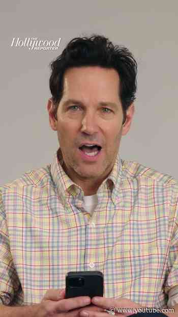 #PaulRudd Answers a Question From #OliviaColman During His #THRCover Shoot #shorts
