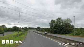 Elderly woman hurt in crash with police car