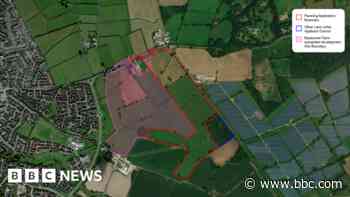 Plans for 275 homes on edge of market town