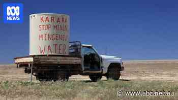 Concerns raised as mining companies take local groundwater leaving towns 'vulnerable'