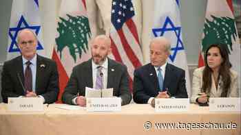 Gespräche in Washington: Israel und Libanon wollen Waffenruhe umsetzen