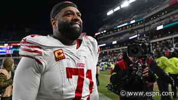 49ers' Williams acknowledges career is near end
