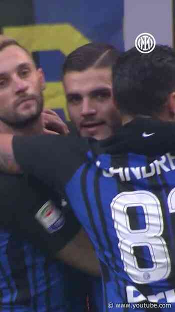 A classic Mauro Icardi finish🎯🖤💙