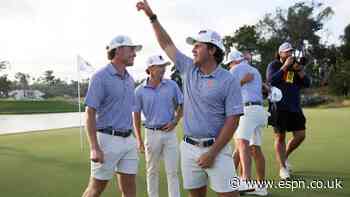 Auburn captures 2nd NCAA golf title in 3 years