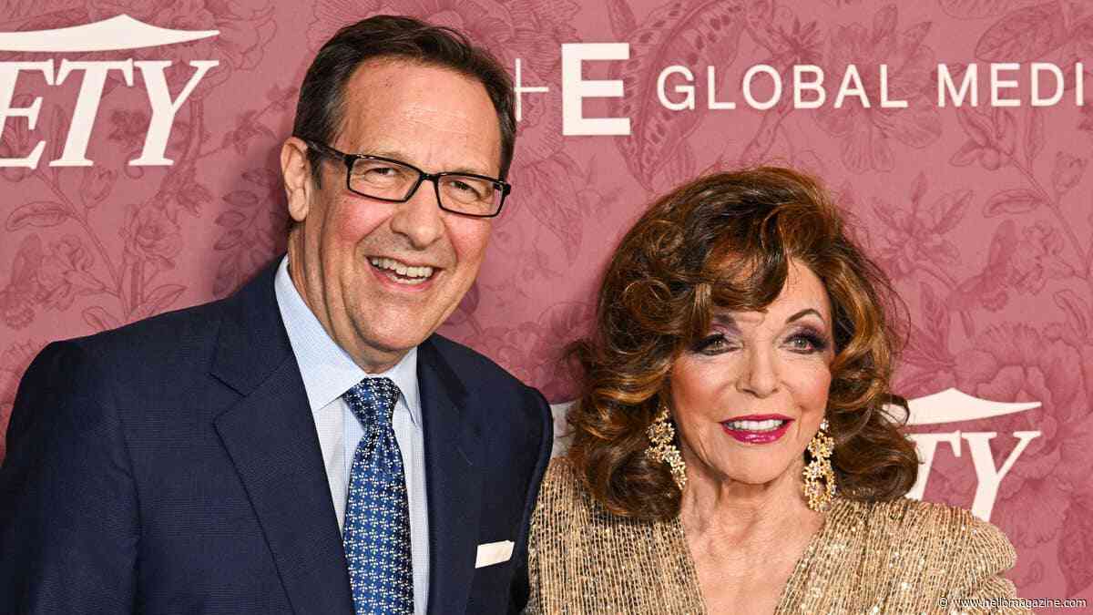 Dynasty star, 93, looks so loved-up with husband 32 years her junior at star-studded event