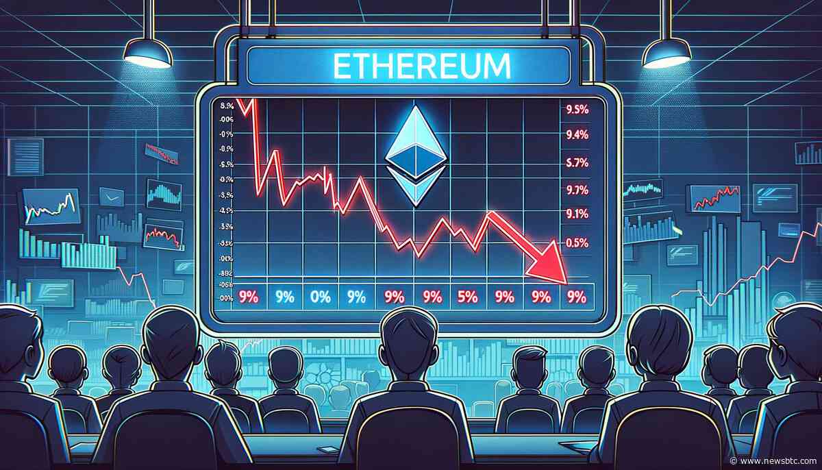 Ethereum Price Plunges Under $1,800, Leaving Bulls On The Ropes