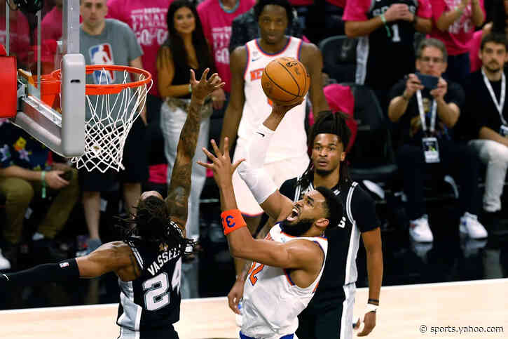 NBA Finals Game 1 live takeaways: Knicks' Brunson, Towns turn it up vs. Spurs