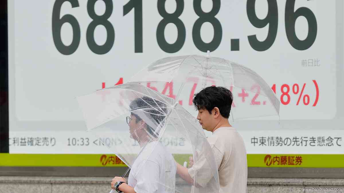 Nikkei, Yen, Hang Seng: US-Iran-Konflikt und KI-Schwäche belasten Asiens Börsen