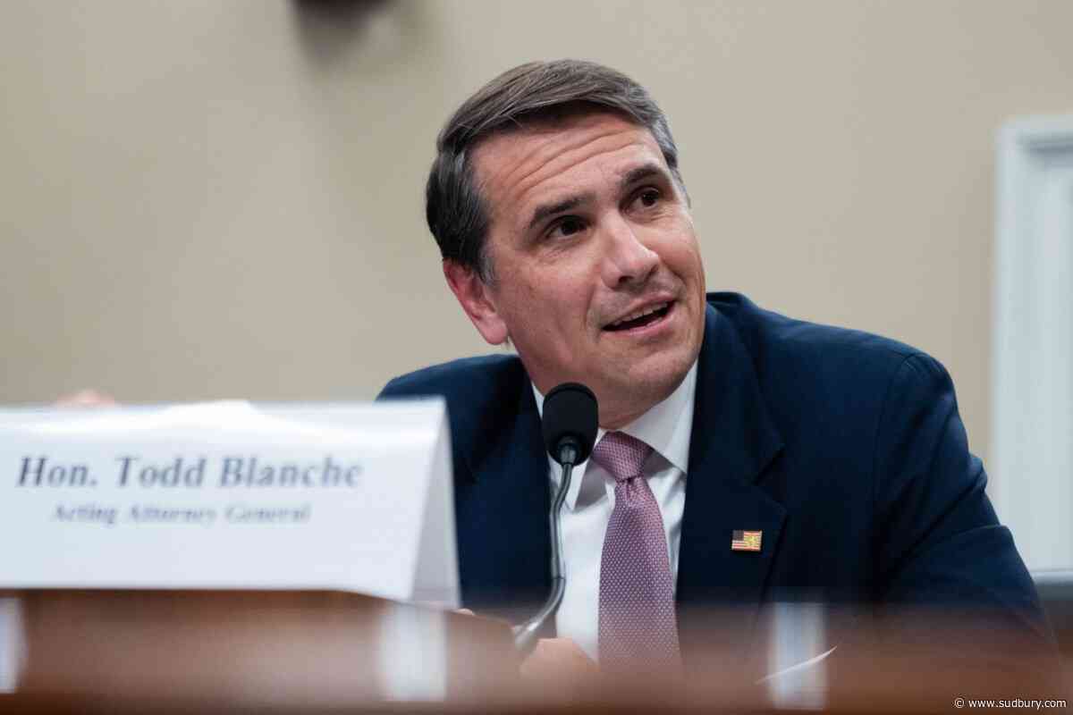 Trump says he's nominating Todd Blanche to serve as attorney general