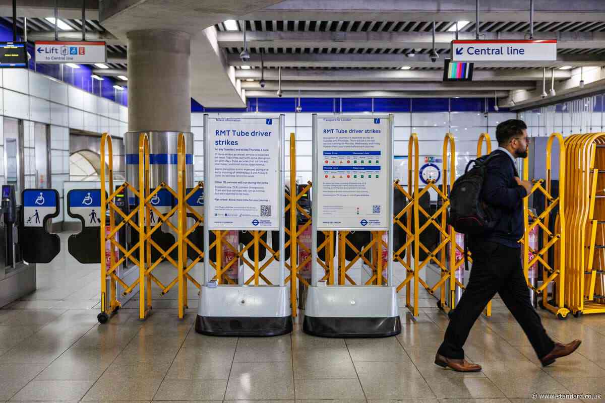 London Tube strikes: Which lines are disrupted by today's walkout?
